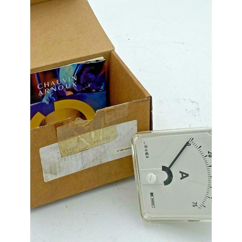 AMPEREMETRE NE DC 90° CONFIG. SPECIALE - IA/NE90ADC Chauvin