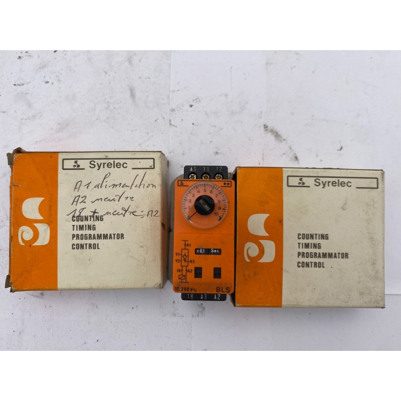 1pc x SYRELEC BLS COUNTING TIMING PROGRAMMATOR CONTROL 10-26