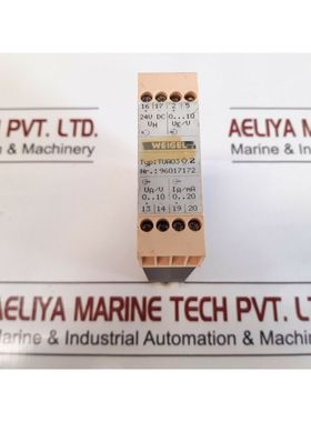 Weigel TUA03.2 Isolating Amplifier 96017172