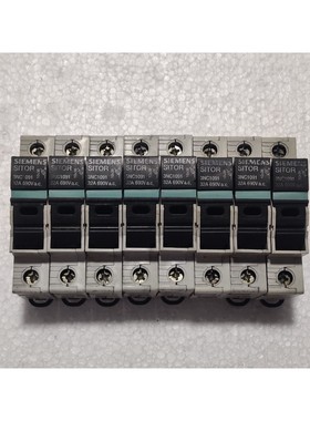 8Pcs Of Siemens Sitor 3NC1091 32A 690V a.c. Fuse Switch Disc