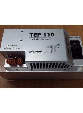 TeleFrank TEP110-24 AC-DC 转换器 013500-510-27,二手