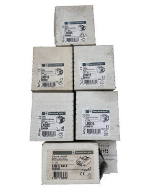 LOT RELAIS TELEMECANIQUE LRD10 + LRD22 + LRD12 + LRD16 + LRD