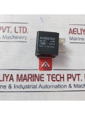 Rexroth 3420547022 Pneumatic Valve Coil 24VDC 4.8W