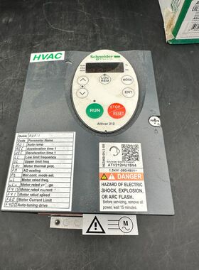 Schneider Elec Altivar ATV212HU15N4 1,5kW,2HP 380/480V Varib