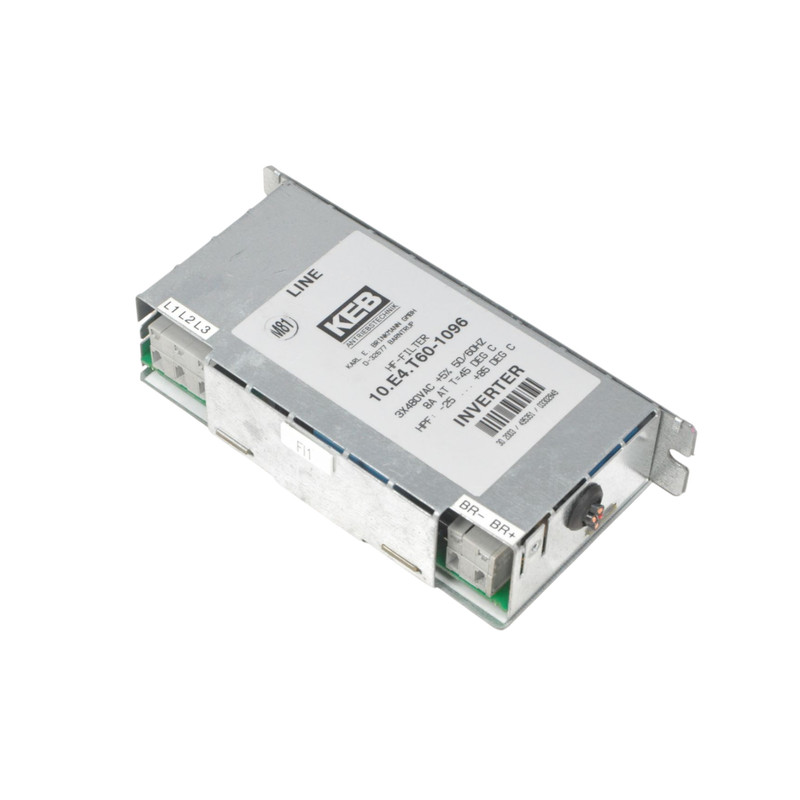 KEB HF-FILTER 10.E4.T60-1096, 3X480VAC 8A AT T=45 DEG C
