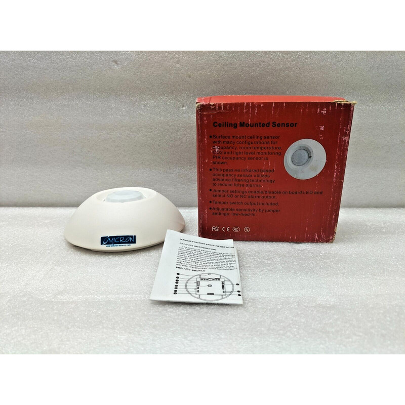 OMICRON PIR20 OCCUPANCY 传感器 LS-818-6 - 批量 3 件