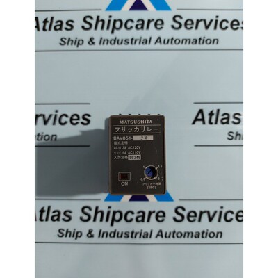 Matsushita Eléctrico BAV851-24 Parpadeo Relé