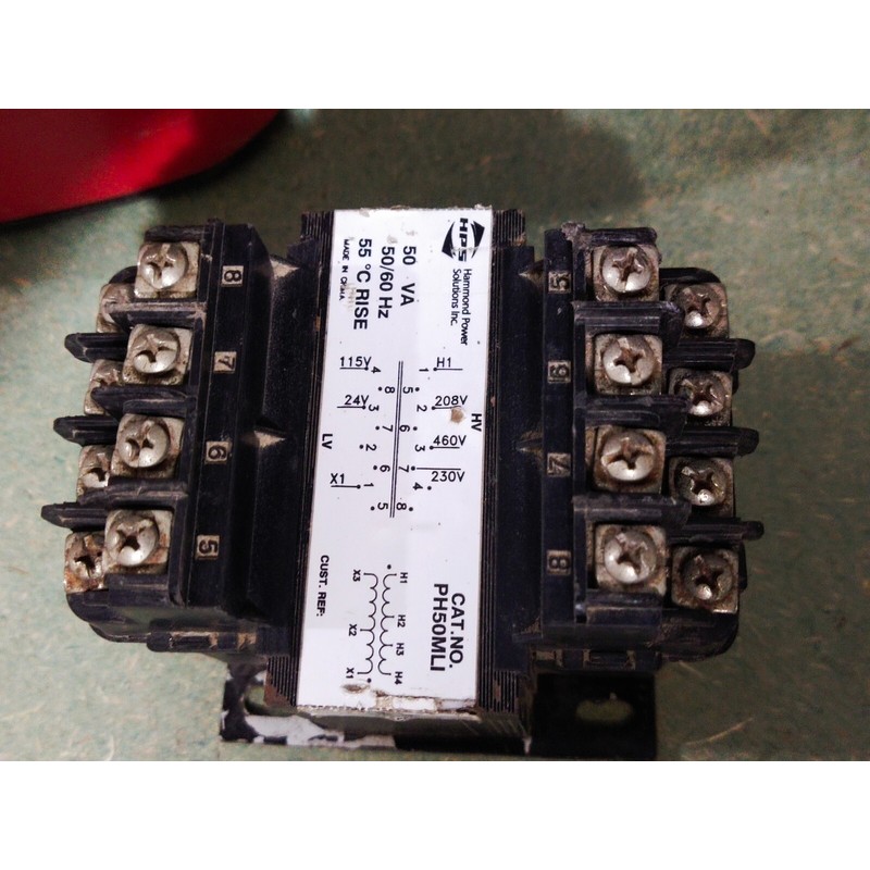 HPS PH50MLI 工业控制变压器 0-230-460 24 115 VAC 传感器