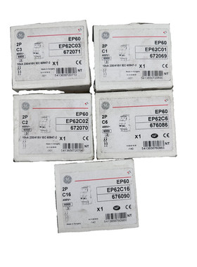LOT GE GENERAL ELECTRIC EP62C01 EP62C02 EP62C03 EP62C6 EP62C