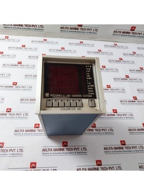 Pizzorno & Lini Consmeter 882 Measurement System For Consump