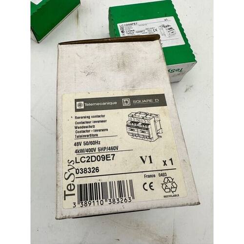 1pc x TELEMECANIQUE REVERSING CONTACTOR LC2D09E7 TeSys 03832