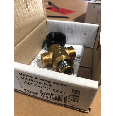 TAC - Vannes de zone à 2 voies TAC schneider VZ228-15-0,6 7