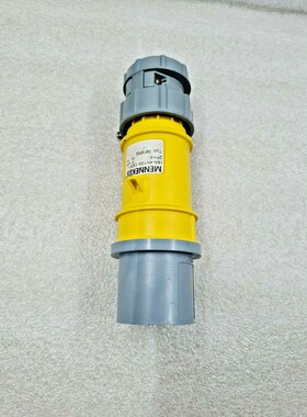 MENNEKES 类型 3918RS 黄色电源盖 16A-4H/100-130V ~