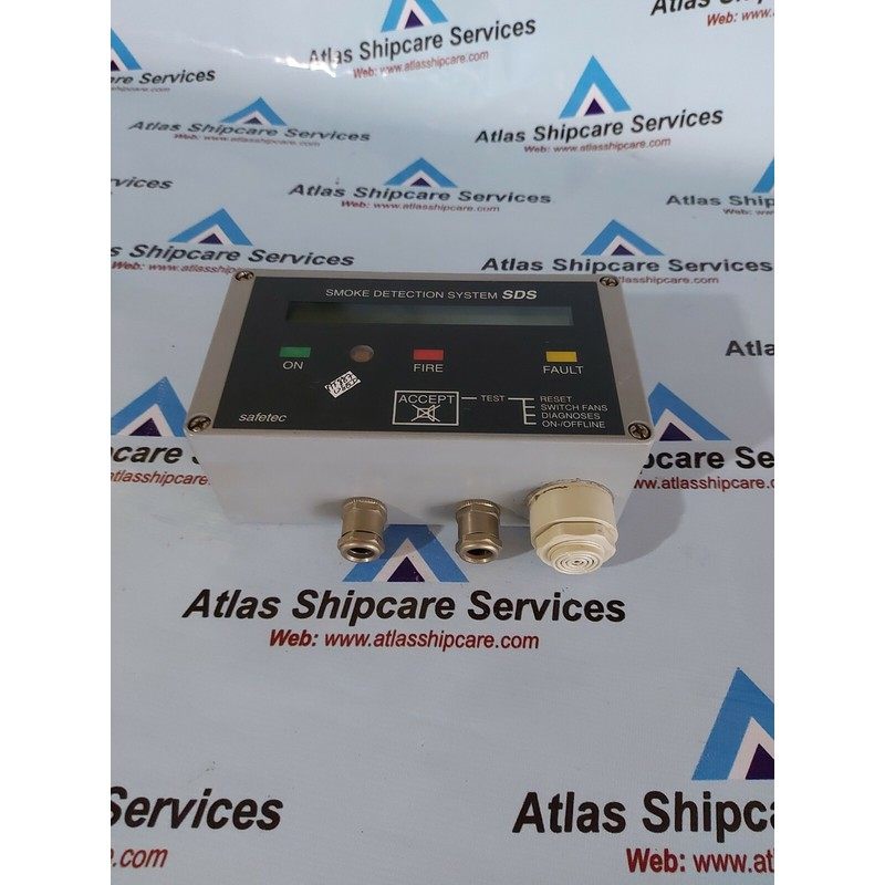 SAFETEC Humo Detección Sistema Sds-r / G Control Digital Fu