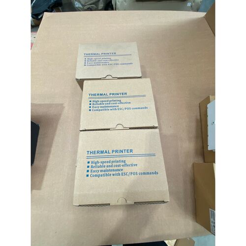 Lot 3pc x 58mm Thermal Receipt Printer ZJ-5890K ESC/POS USB