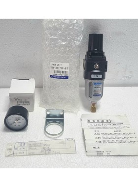 Nihon Seiki BN-3RT21F-8 Luftfilter Mit Niscon Druckmesser BN
