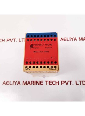 Amplificador De Aislamiento Relay PEPPERL+FUCHS WE77/EX-TR02