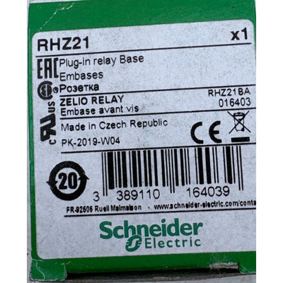 SCHNEIDER ELECTRIC BLOC TEMPORISE RHZ21 x1