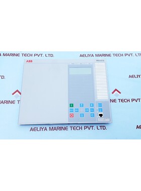 ABB REC670 Bay Control Display 1MRK000008-PB (Front Panel On