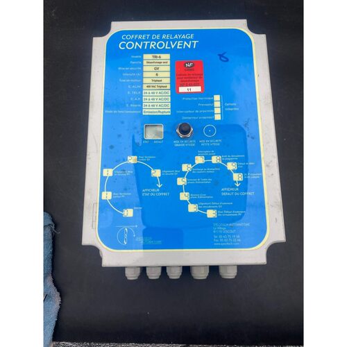 SPECITECH AUTOMATISME Controlvent TRI-6 Relay Box Smoke Exha