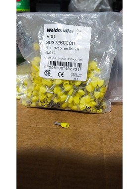 Weidmüller 9037260000 2 线端套圈 1 毫米 2 端子连接器 Transd
