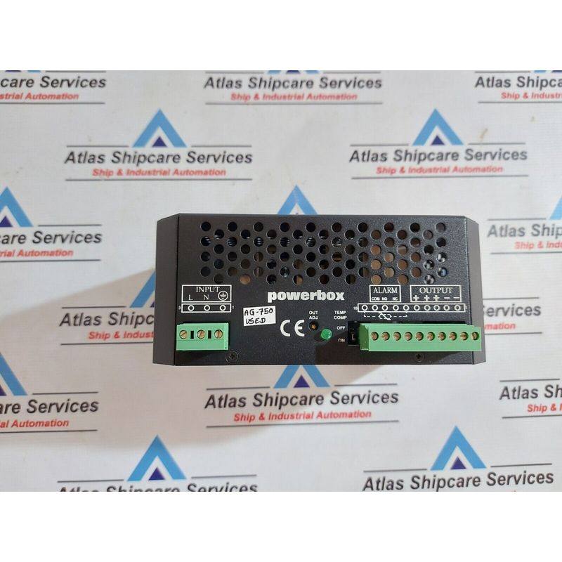 POWERBOX PCA5491RM AC/DC POWER CONVERTER 27.4VDC 10A 250W
