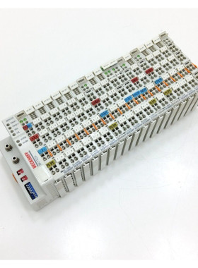 BECKHOFF BK7520 + KL3062 + KL9100 + KL9010 + KL1408 + KL4001