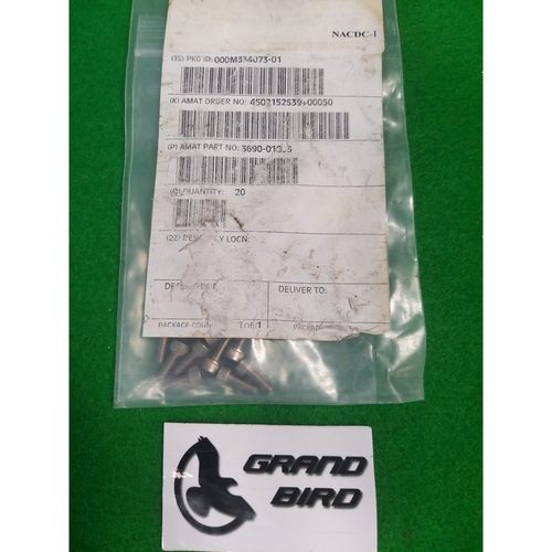 AMAT 3690-01093 SCR 帽子 SKT HD 10-32 X 1/2L HEX SKT SST 批