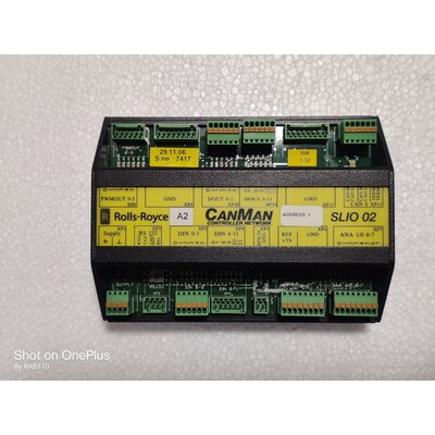 劳斯莱斯 CanMan SLIO02 控制器网络