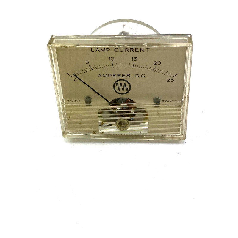 HOYT Lamp Current Amperes D.C