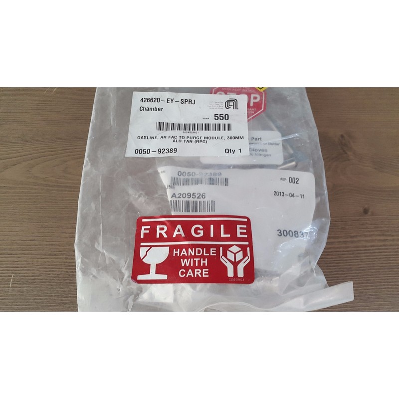 AMAT 0050-92389 气体线,AR FAC 到 PURGE 模块,300 毫米 ALD TAN