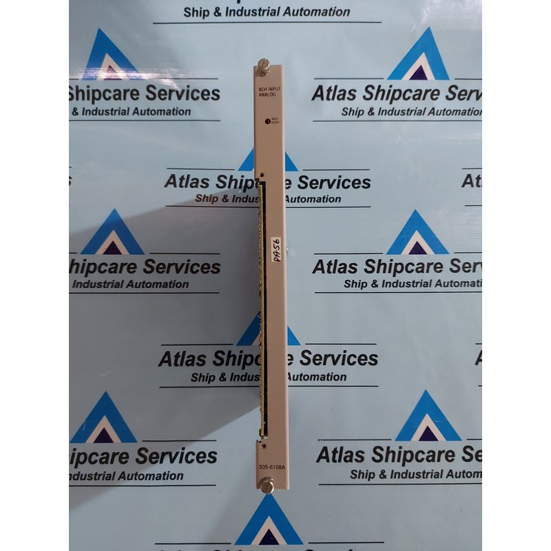 Texas Instruments 505-6108A 8-CHANNEL Analogico Input Modulo