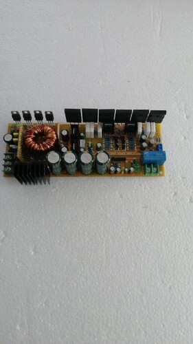 新版直流12V单声道300W纯后级功放板带前级电压