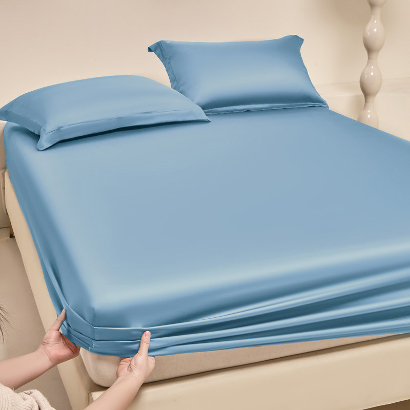 兰精天丝棉床笠夏季莱赛尔床单套防滑固定床垫席梦思保护罩三件套