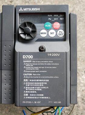 FR-D720S-1.5K-CHT 变频器 单相200V 工业调速装置议价维修