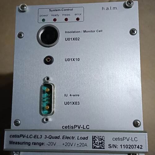 PV-LC-EL3 halm cetis 三象限电子负载绝缘监测模块议价维修
