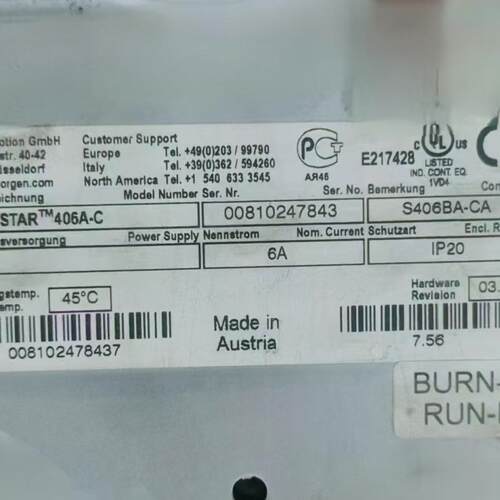 S406BA-CA 科尔摩根伺服驱动器 额定电流6A IP20议价维修