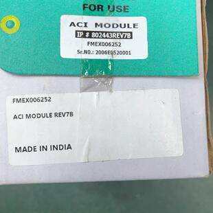802443REV7B FMEX006252 ACI模块工业自动化工控配件议价维修