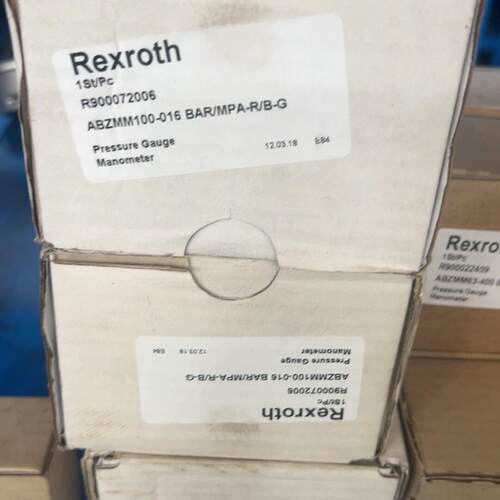 R900072006 ABZMM100-016 BAR/MPA-R/B-G 力士乐压力表议价维修