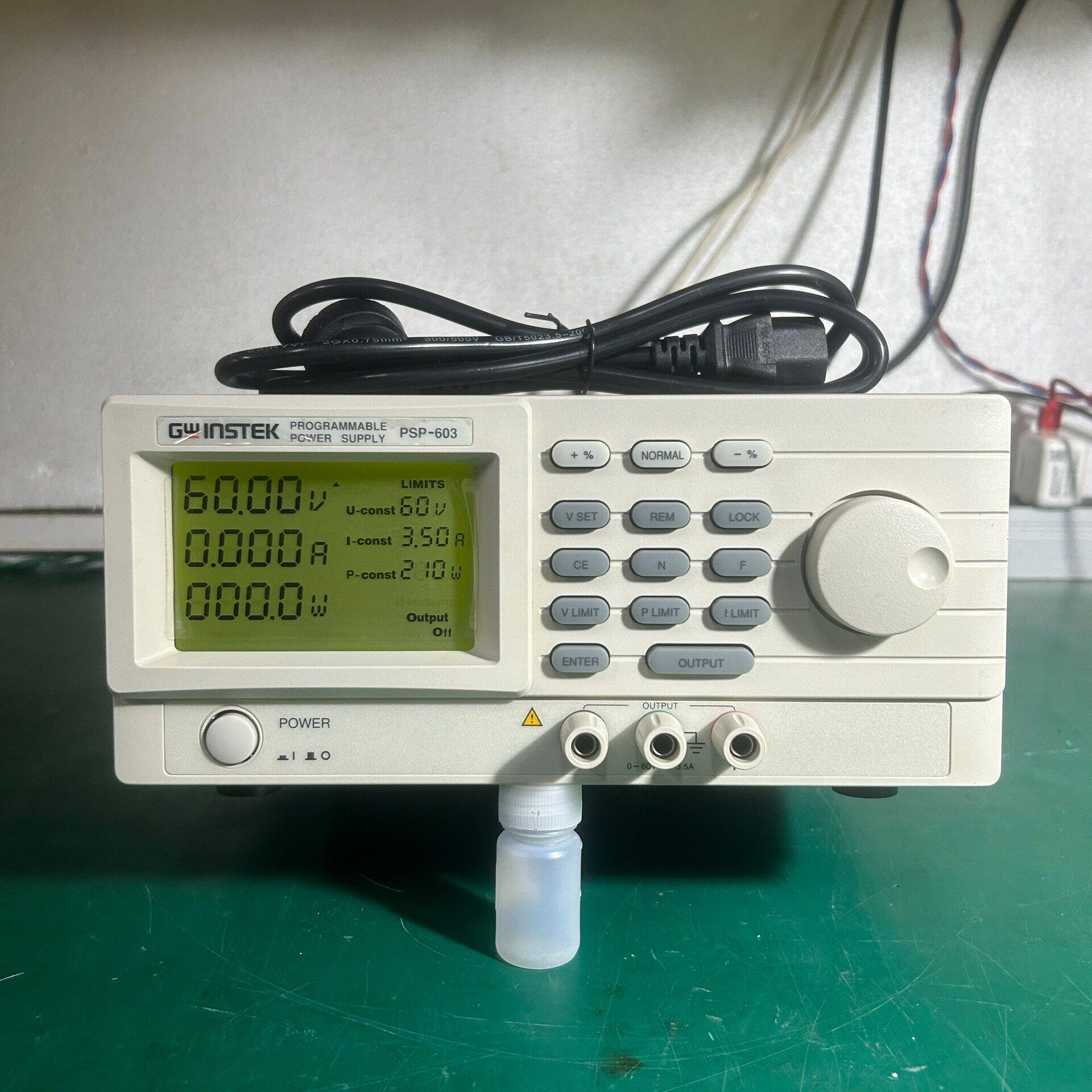 PSP-603 固纬可编程直流电源 0-60V 0-3.5A 210W 可开票议价维修