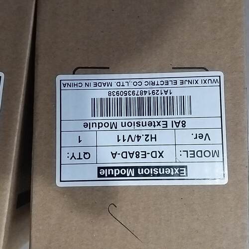 XD-E8AD-A 信捷8AI扩展模块 H2.4/V11版本 工控配件议价维修