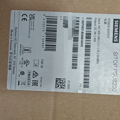 6EP3437-8SB00-0AY0 电源模块 SITOP PSU8200 DC24V 40A议价维修