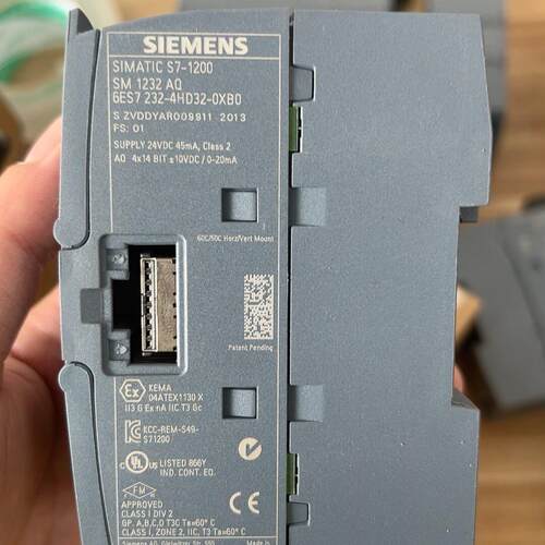 6ES7232-4HD32-0XB0 S7-1200模拟量输工控模块 顺丰包邮议价维修