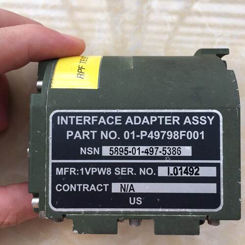 AN/PRC-112G 01-P49798F001 接口适配器 工业配件议价维修