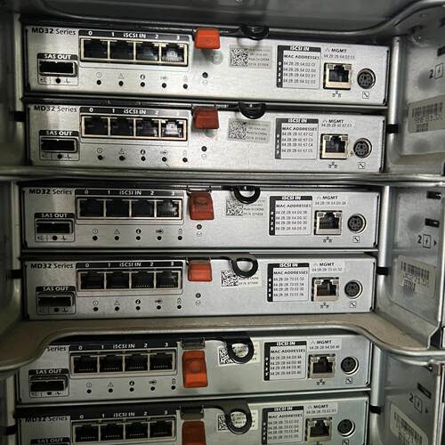 0770D8 MD3200i MD3220i iSCSI控制器 Dell存储议价维修