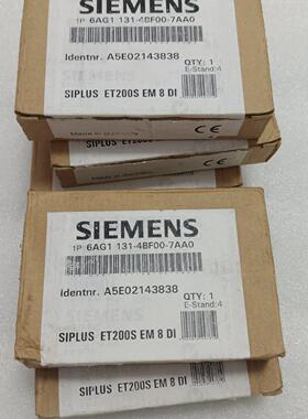 6AG1 131-4BF00-7AA0 工控模块 SIPLUS ET200S EM 8DI议价维修
