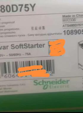 ATS480D75Y 软起动器 75A工业自动化电机起动器件议价维修