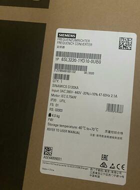6SL3220-1YD10-0UB0 变频器 G120XA 工控调速装置议价维修