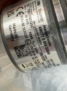 AMG77 S S24 S2048 Baumer值编码器 工控配件议价维修