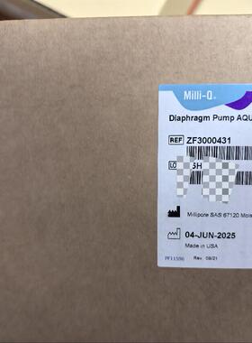 AQU8871 ZF3000431 隔膜泵 Milli-Q密理博实验室器材议价维修